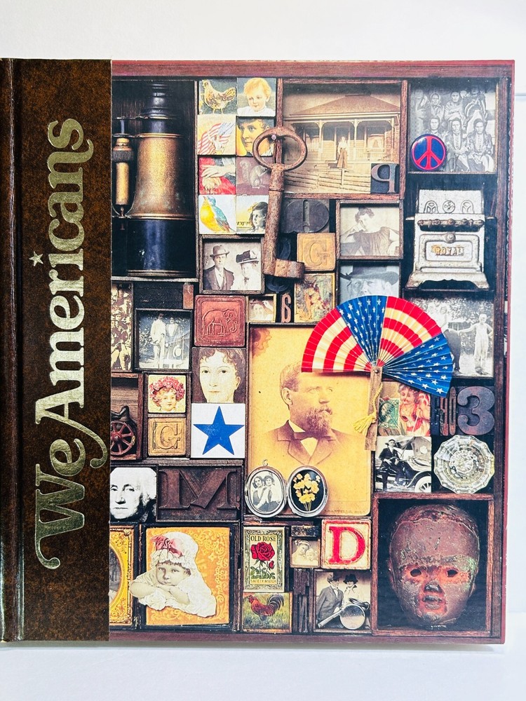 color photo book We Americans Nat Geo 1988 history culture illustrated HC 456 pg