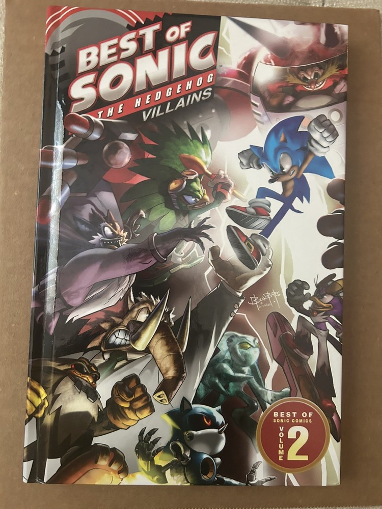 Best of Sonic the Hedgehog 2: Villains by Sonic Scribes Staff (2013, Hardcover)