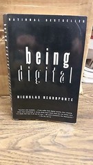Hard Cover – Being Digital by Nicholas Negroponte – J43