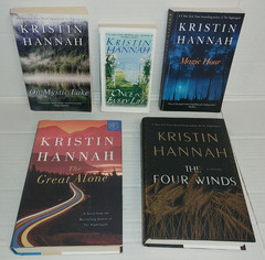 Lot 5 Kristin Hannah books Mystic Lake Great Alone Once Life Magic Hour 4 Winds