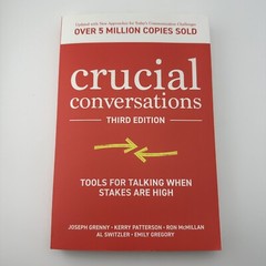 Crucial Conversations: – Paperback, by Grenny Joseph; Patterson – Very Good