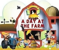 A Day at the Farm (Inside Outside Books) by Charles Reasoner, Good Book