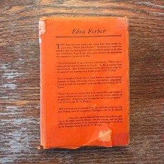 So Big by Edna Ferber 1924 17th Printing Hardcover W Dust Jacket GOOD