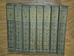 Celebrated Crimes by Alexander Dumas: Complete Set of 8. Brunswick Ed. HC 1895