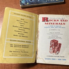 Lot Of 6 Vintage Golden Nature Guides-Small Booklets-Insets pest stars rock ETC