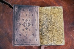 The Silmarillion Leather Bound Handmade Italian Binding