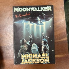 MICHAEL JACKSON~MOONWALKER THE STORYBOOK 1988 1ST EDITION BOOK NOS NEW