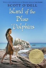 Island of the Blue Dolphins paperback book by Scott O’Dell FREE SHIPPING odell