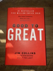 GOOD TO GREAT Jim Collins 2001 First Edtion Making The Leap Built to Last
