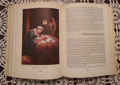 Vintage 1955 Egermeier’s Illustrated Bible Story Book Hardcover Christian