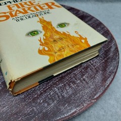 Stephen King “Firestarter” Hardcover Novel First Edition 1980 Viking Press Dust