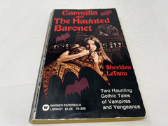Carmilla And The Haunted Baronet By Sheridan LaFanu Vintage paperback