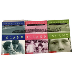 Gordon Korman Island Complete Series 1-3 Shipwreck Survival Escape PB VG