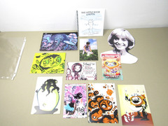 Rare Attaboy Artist Collectibles Lot Signed Book Postcards Fliers Photograph