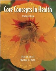 Core Concepts in Health Paperback Insel