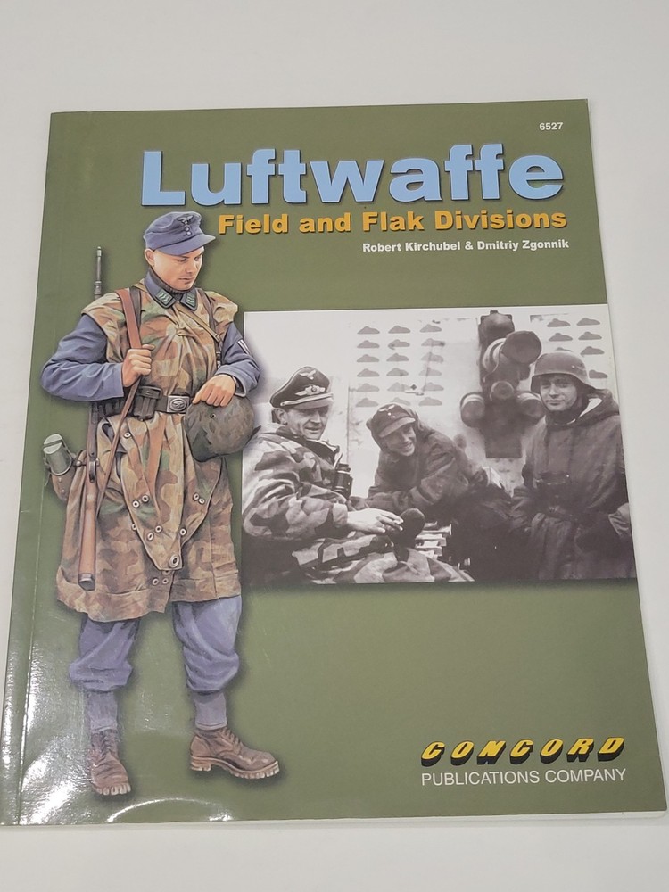 Luftwaffe Field Flak Divisions World War II Paperback Book Kirchubel 2007