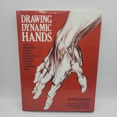 Drawing Dynamic Hands by Burne Hogarth (1977, Hardcover) Excellent VG+