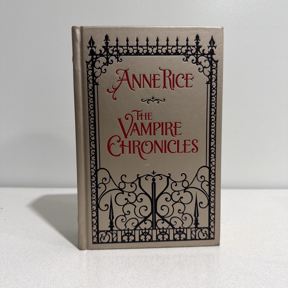 The Vampire Chronicles by Anne Rice Leather Collectible Edition Silver