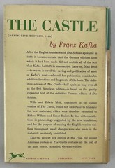 The Trial, Franz Kafka, 1970, Knopf Definitive Edition, 6th Printing, HCDJ