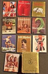 A Passion For Taschen Boxed Set of 10 Mini Books NEW sealed Erotica 1996