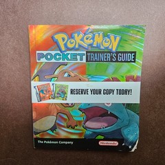 Pokemon Pocket Trainer’s Guide Book – Complete w/ Poster – 2004 Nintendo