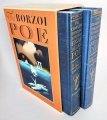The Borzoi Poe Edgar Allan Poe Complete Poems and Stories 2 Volume Set Slipcase