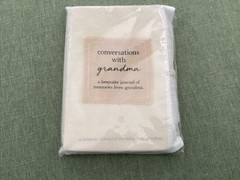 MUD PIE Conversations With Grandma Keepsake Journal Of Memories 2020 NWT