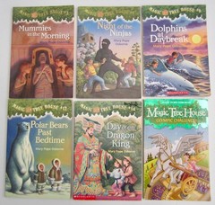 MAGIC TREE HOUSE Lot 6 ~ Mary Pope Osborne ~ Vintage Childrens Paperback Books