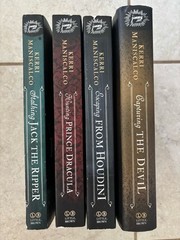 Kerri Maniscalco Stalking Jack the Ripper Series Set 1-4 PB/HC Complete Nice!