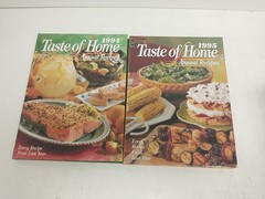 Taste of Home Annual Recipes Cookbook Hardcover Lot of 20 Years 1994-2015