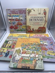 Lot Of 7 Vintage Richard Scarry Children’s Books 1970s