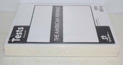 5 pack of BJU The American Republic Tests New Wrapped 4th edition 2016 FREESHIP