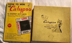 vintage game calypso With Book “How To Win At Calypso” by geoffrey mott-smith