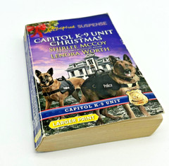 2015 Capitol K-9 Unit Christmas Love Inspired Suspense Larger Print Book Virgina