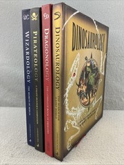 Wizardology, Dinosaurology, Pirateology, Dragonology Lot Of 4 Ology Book Series