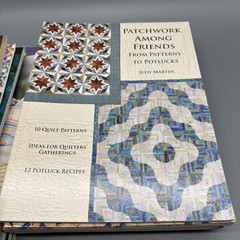 Lot Of 17 Various Quilting Books Soft Cover Great Condition