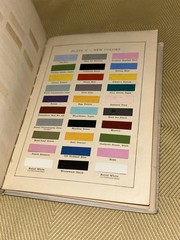 Antique 1907 Revised Manual for China Painters Monachesi COMPLETE W/COLOR PLATES