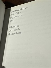 Summer Of Love Art of The Psychedelic Era Grunenberg Tate 2005 HC DJ B-112025