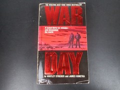 WARDAY by Whitley Strieber James Kunetka 1985 PB POST-NUCLEAR WAR AMERICA