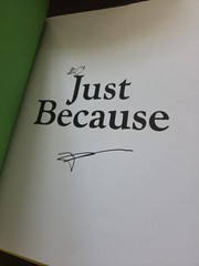MATTHEW MCCONAUGHEY Signed Copy AUTOGRAPHED Book JUST BECAUSE