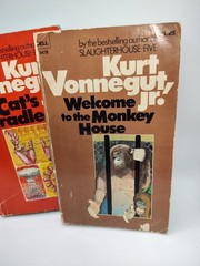 4 Kurt Vonnegut Books Vintage Sci-Fi Mother Night Cat’s Cradle Bluebeard Monkey