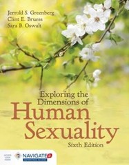 Exploring the Dimensions of Human Sexuality by Dr. Greenberg, Jerrold S: Used