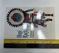 Hopi Kachinas: A Postcard Collection by 6-1/2” x 4-1/8” 20 Cards NEW