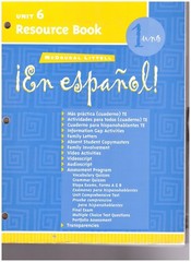 McDougal Littell En Espaol!: Unit Resource Book Unit 6 Level 1 (Spanish Edit…