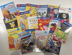 Random Lot of 10 Level 1 Step Into Reading | I Can Read | Learn To Read FOR BOYS