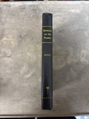 Sermon’s on the Psalms by Harold E Bosley