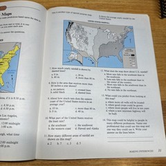 4 Maps Charts Graphs Levels D, E, F, and G Modern Curriculum Press US World pb