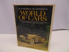 1971 Automobile’s Quarterly’s World of Cars hardcover book w/ jacket 223 pages