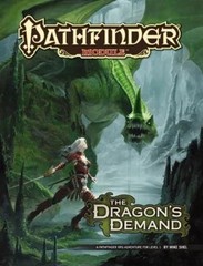 Pathfinder Module : The Dragon’s Demand by Mike Shel (2013, Trade Paperback)