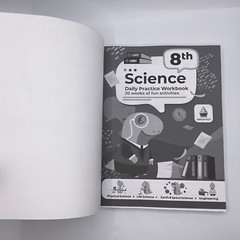 8th Grade Science: Daily Practice Workbook 20 Weeks of Fun Activities ArgoPrep